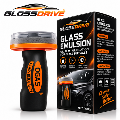 GLOSSDRIVE Glass Emulsion – Intensieve Verwijderaar van Vettige Ruitaanslag